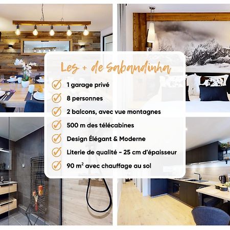 Elegant Et Moderne Avec Vue Montagne Au Coeur De Paradiski - Garage - 8Pers - 90M2 - Sabaudinha Ла-Плань Екстер'єр фото